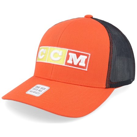 CCM - Rød trucker Caps - China Meshback Team Red/Black Trucker @ Hatstore