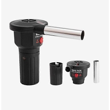 BBQ Sähköpalkeet Tuuletin Manuaalinen Kannettava Grilli Ulkoiluun - Ruoanlaittoväline