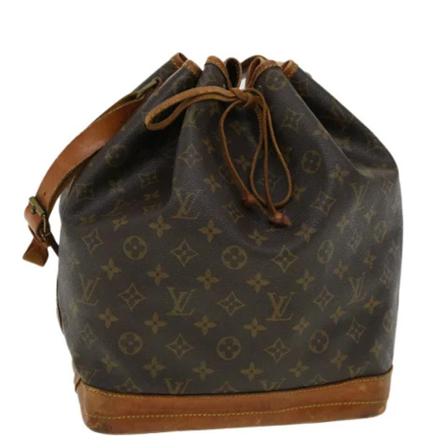 Louis Vuitton Vintage, Pre-owned Noe Monogram Bag Bruin, Dames, Maat:ONE Size,leather