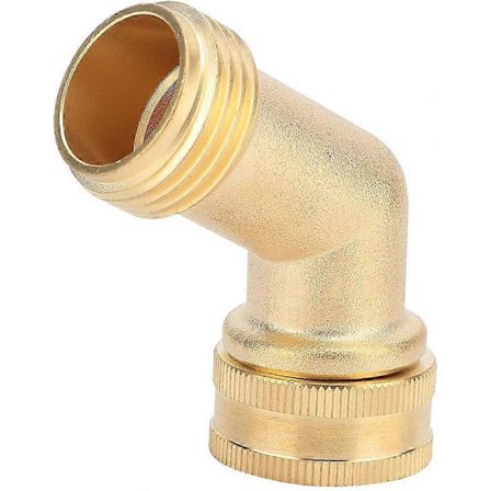 Euro ventil slangkoppling adapter kopparkula 3/4 tum trädgård blommor gräsmatta bevattningsutrustning system bonde arbetare