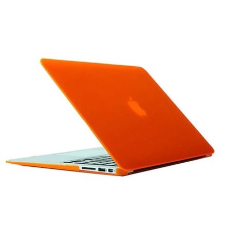 Skal för Macbook Air 13,3 tum (A1369 / A1466) - Matt frostat Ora Orange