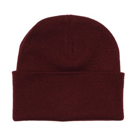 Beechfield - Punainen cuff Beanie - Burgundy Cuff Blank Beanie @ Hatstore