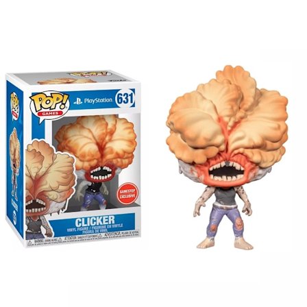 Funkopop The Last of Us Joel #620 Clicker #631 Ellie #601 Vinylfigurmodell Leker 631-medboks