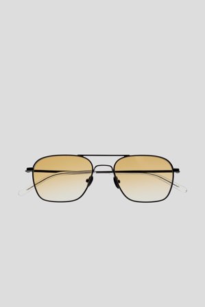 Dion matt Black - yellow gradient lens