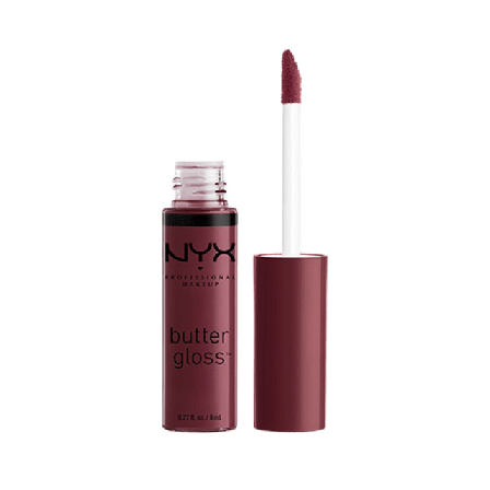NYX Professional Makeup Butter Lipgloss Läppglans Dam Lila 8 ML