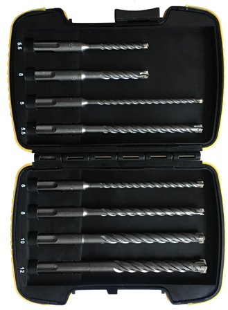 Ironside 200960 Hammerborsett SDS+, 4 skjær, Maskintilbehør & forbruk