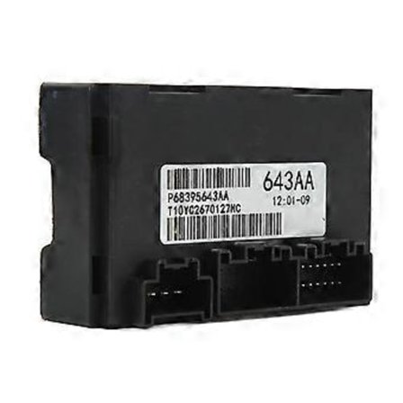 Bil Transfer Case Kontrolmodul Plast Metal Sort 68395643AA 56029423AK