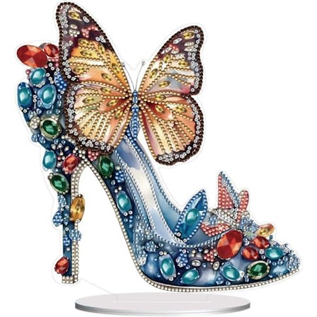 DIY Diamantborddekoration Specialformad Kristalldiamantmålning Borddekorationer Ensidig Diamant