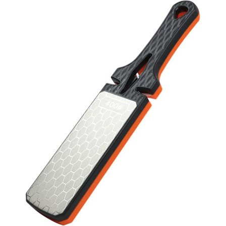 Timanttiteroituskivi, 400/1000 karkeus, kädessä pidettävä kaksipuolinen timanttiteroitin 5 in 1 hunajakennopinnalla varustettu hiomakivi