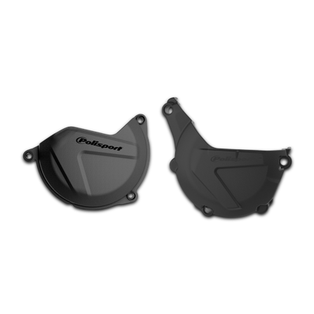 Kit Coperchio Protettivo Frizione e Accensione Polisport - Husqvarna FE 450 2014-2016