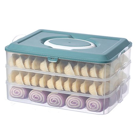 Hjem Kjøleskap Organizer Egg Crisper Flerlags Stabelbar