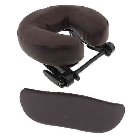 Salon Massagebord Ansigtsvugge Sammenklappelig SPA Stol Hovedstøtte Platform Pude