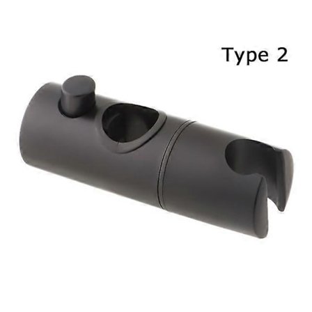 Justerbart duschfäste ABS Ersättning Robust Badrum Duschstång Huvud Slider Hållare Badrumstillbehör Produkter Tillbehör