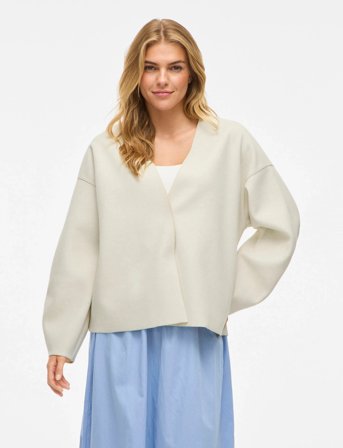 Vila Vijuice Loose L/S Jacket - Noos - Cream - 44