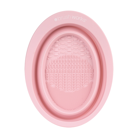 Brushworks Silicone Makeup Brush Cleaning Bowl, 1 stk.