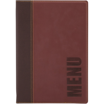 Menypärm Trendy Securit Läder A5