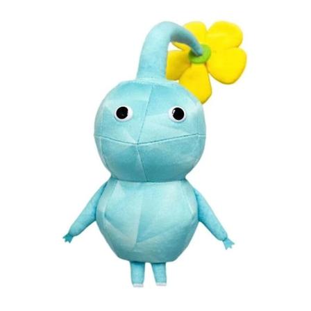 Pikmin 4 All Star Plussjeleker Myke Spill Is-Pikmin Lilla Pikmin Stoffdyr Plussjedokkegaver Kompatibel med Fans -HG Blå