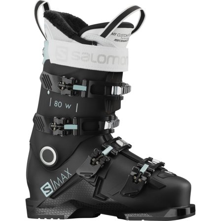 Salomon Women's S/Max 80 Women alpine ski boots Black 25/25.5