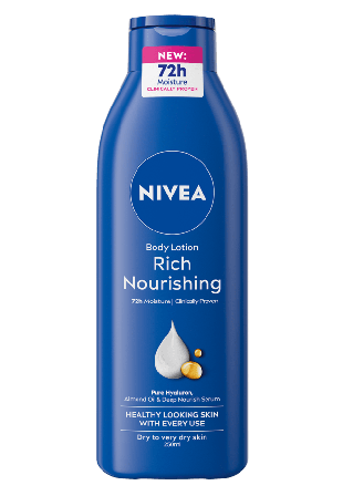 NIVEA Body Lotion Rich Nourishing Bodylotion & kroppsoljor Dam ONESIZE