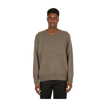 Acne Studios, V-neck Sweater Bruin, Heren, Maat:XL