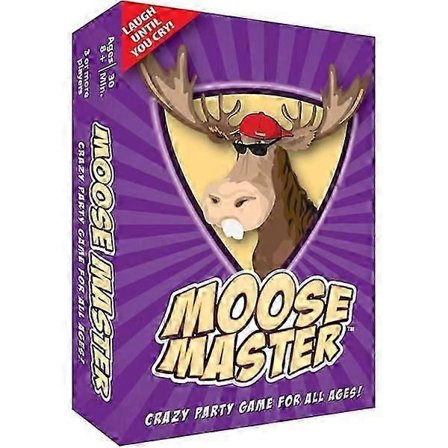 Moose Master - Grin til du græder - Dine kinder vil gøre ondt af at smile og grine så meget - Til sjove mennesker, der leder efter en sjov aften