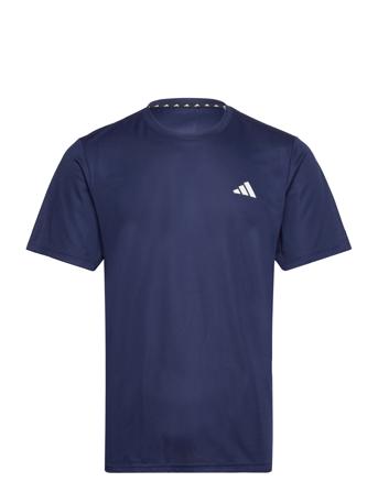 Tr-Es Base T T-shirts Short-sleeved Marineblå Adidas Performance*Betinget Tilbud