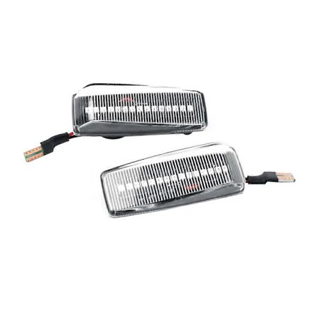 【PP】Dynamiska Sidomarkeringslampor Blinkers för C E S SL-KLASS W201 190 W202 W124 W140 R129
