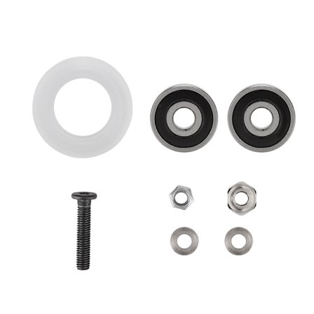 V-mallin V-ura/W-ura hihnapyörä laakerisarjalla (läpinäkyvä)