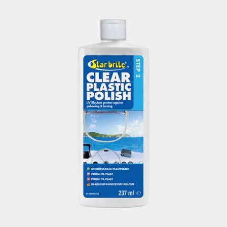 Polish plastique Star Brite Clear Plastic Polish, étape 2, 237 ml