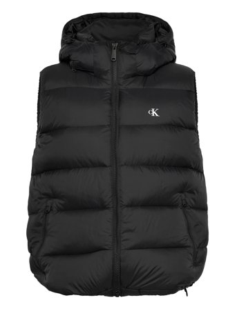 Calvin Klein Jeans | Svls Nylon Zip Off Hood Down Puf | XL
