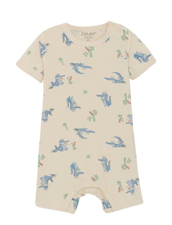 CeLaVi Jumpsuit Ss - Aop - Blue - 70