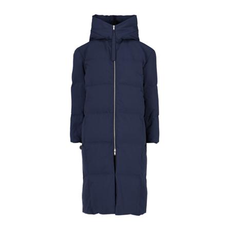 Jil Sander, Down Coats Blauw, Dames, Maat:L