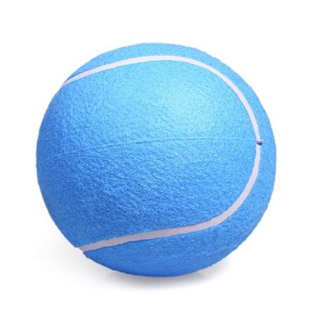 Oppblåsbar tennisball, 9,5 tommer stor tennisball, øv tennis for