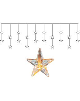 Ljusgardin Star Curtain - 180x40 cm - Jul - Star Trading
