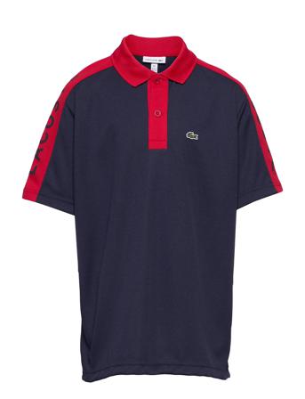 Polos T-shirts Sports Tops Musta Lacoste