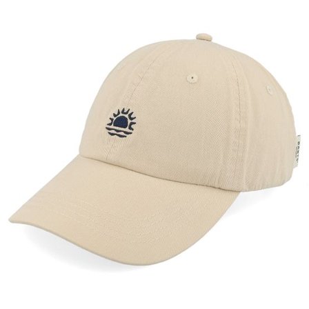 Barts - Beige unconstructed Keps - Jarrah Cap Sand Dad Cap @ Hatstore
