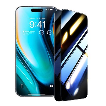 Torras Install Master Privacy Glass för iPhone 16 Plus