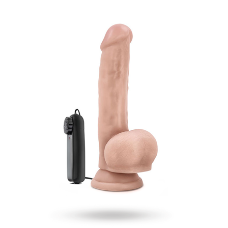 Blush: Dr. Skin Dr. Jay Vibrating Cock 22 cm - Vuxen.dk: For hende