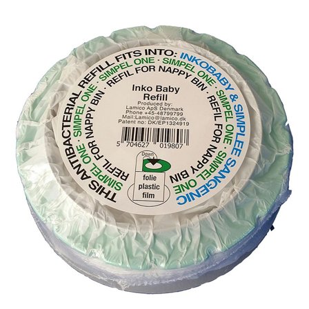 Inkobaby Blepose Refill Til Simple Sangenic 1 stk, Børn & Forældre, Pusletid, Blespande- Og Poser