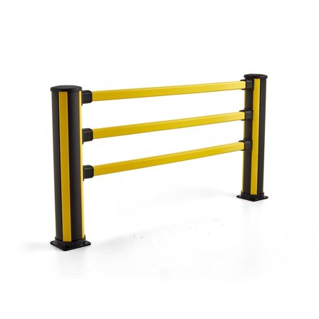 Flexible safety crash barrier X-PROTECT, 1160x2200 mm