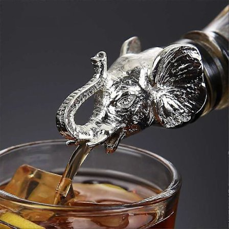 Zinklegering Hjort Elg Vin Hælder Prop til Bar, Restaurant, Olie & Eddike Brug