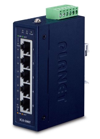 Planet IGS-500T - switch - 5 porter - ikke-styrt