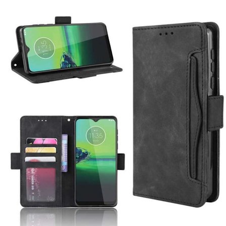 Motorola One Macro Wallet Case PU Læder 6-RUMS Winston V3