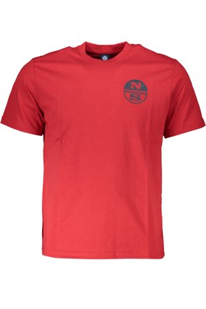 North Sails T-shirt Maniche Corte Uomo Rosso
