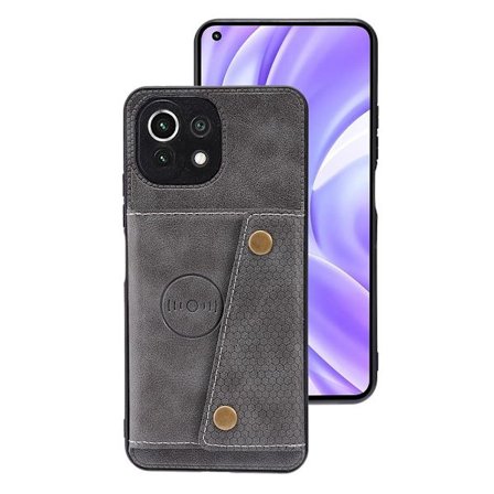 Stilrent Smidigt Skal med Korthållare - Xiaomi Mi 11 Lite