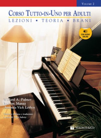 Corso tutto in uno per adulti. Con File audio per il download. Vol. 2: Lezioni, teoria, brani Willard A. Palmer