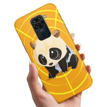 Xiaomi Redmi Note 9 - Deksel/Mobildeksel Panda