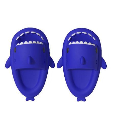 Baby söt tecknad haj dusch toddler tofflor