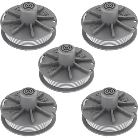 Garde-na Udskiftelig Spol til Gardena 05307-20 Brush Cutter Udskiftningsspol, 1,65 mm, 20 fod Line til Plæneklipper