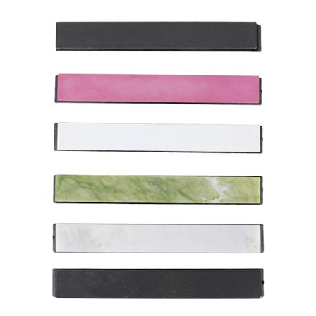 6 kpl 800-10000 hiomahiontakivisetti Veitsi teroitin öljykivi hiomakone keittiövälineille